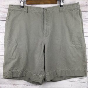 Columbia Men's 42w 10L 6-Pocket Granite Cotton Utility‎ Trail Shorts Green